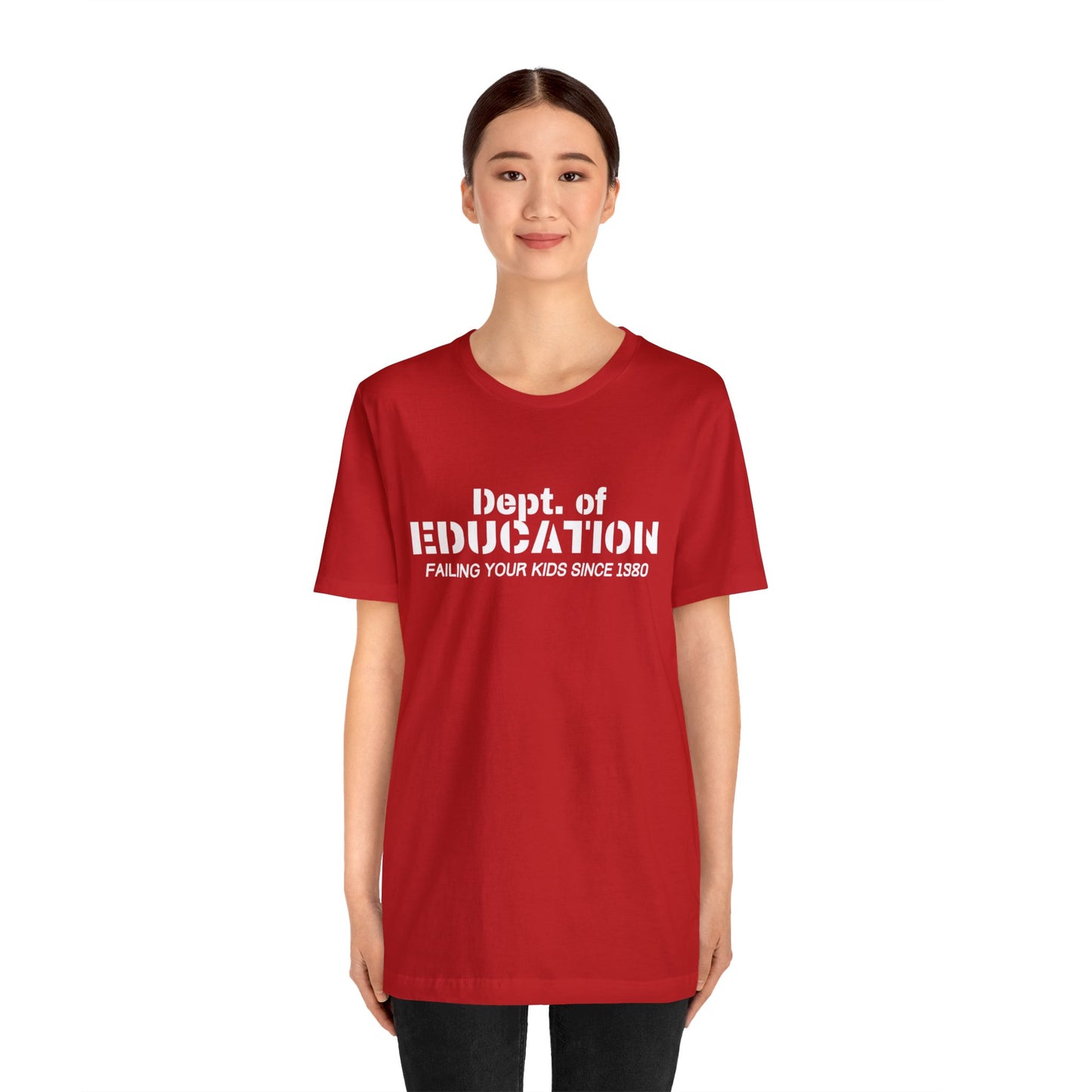 Department of Education - Premium T-Shirt - Just $27! Shop now at Who Touched The Thermostat?