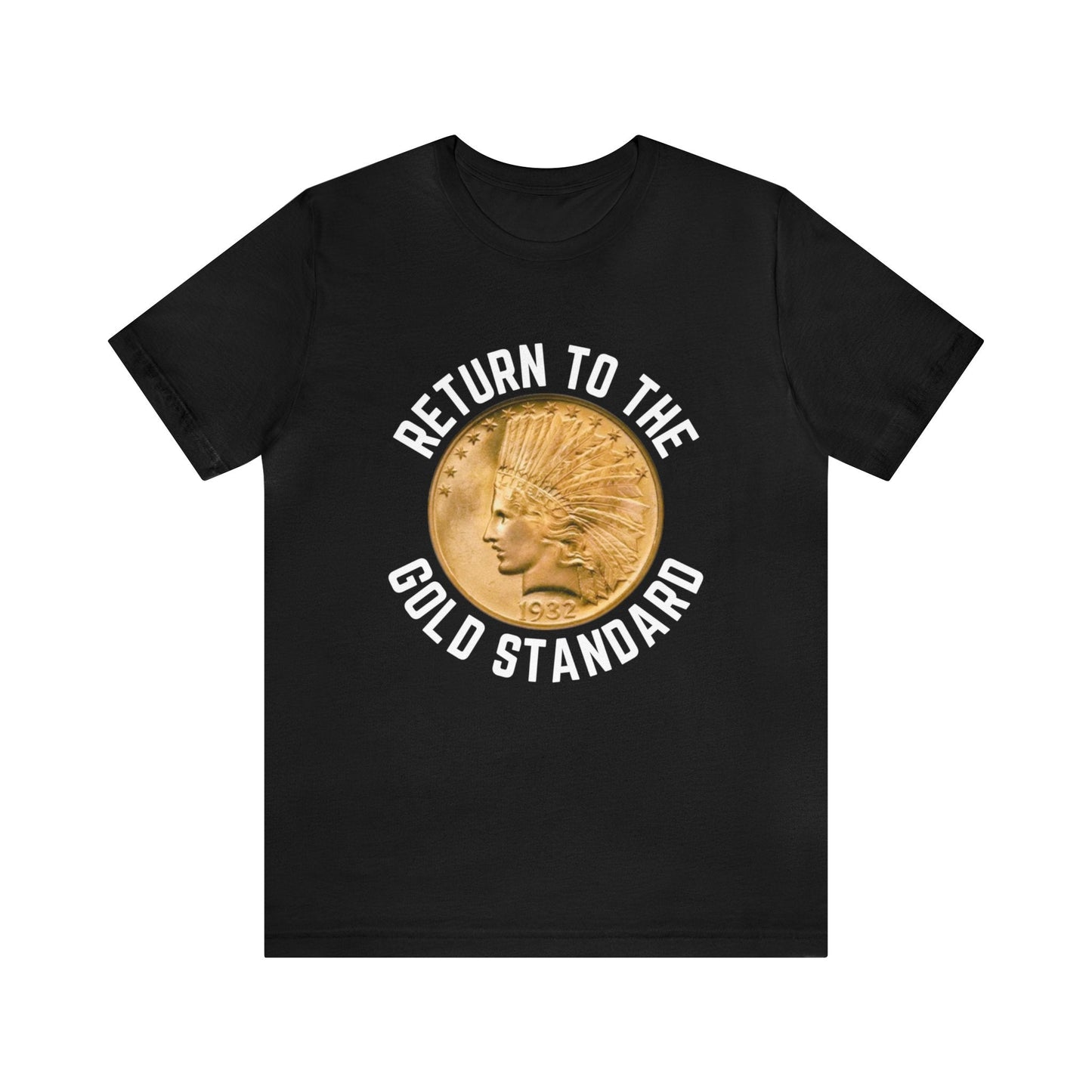 Return To The Gold Standard - Premium T-Shirt - Just $27! Shop now at Who Touched The Thermostat?