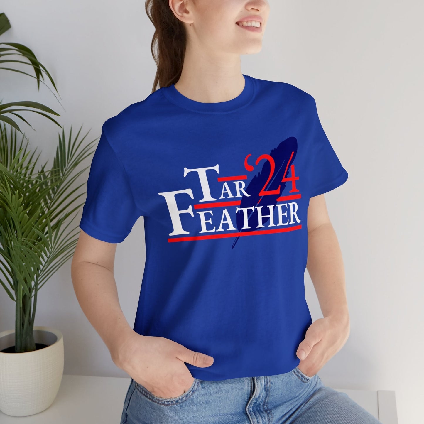 Tar/Feather 24 - Premium T-Shirt - Just $27! Shop now at Who Touched The Thermostat?