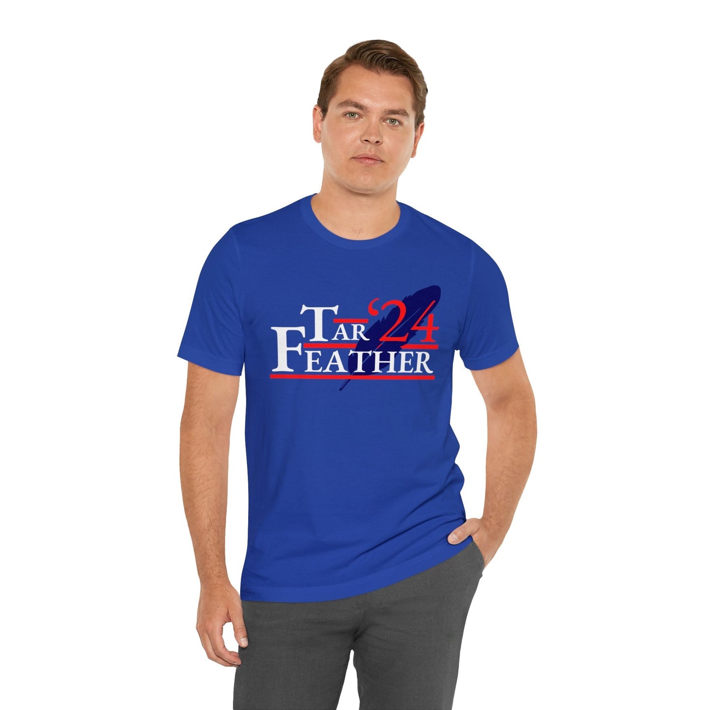 Tar/Feather 24 - Premium T-Shirt - Just $27! Shop now at Who Touched The Thermostat?