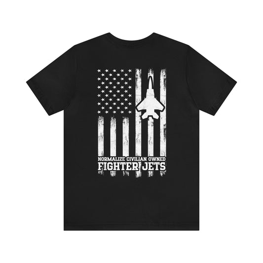 Civilian Fighter Jets - Premium T-Shirt - Just $30! Shop now at Who Touched The Thermostat?