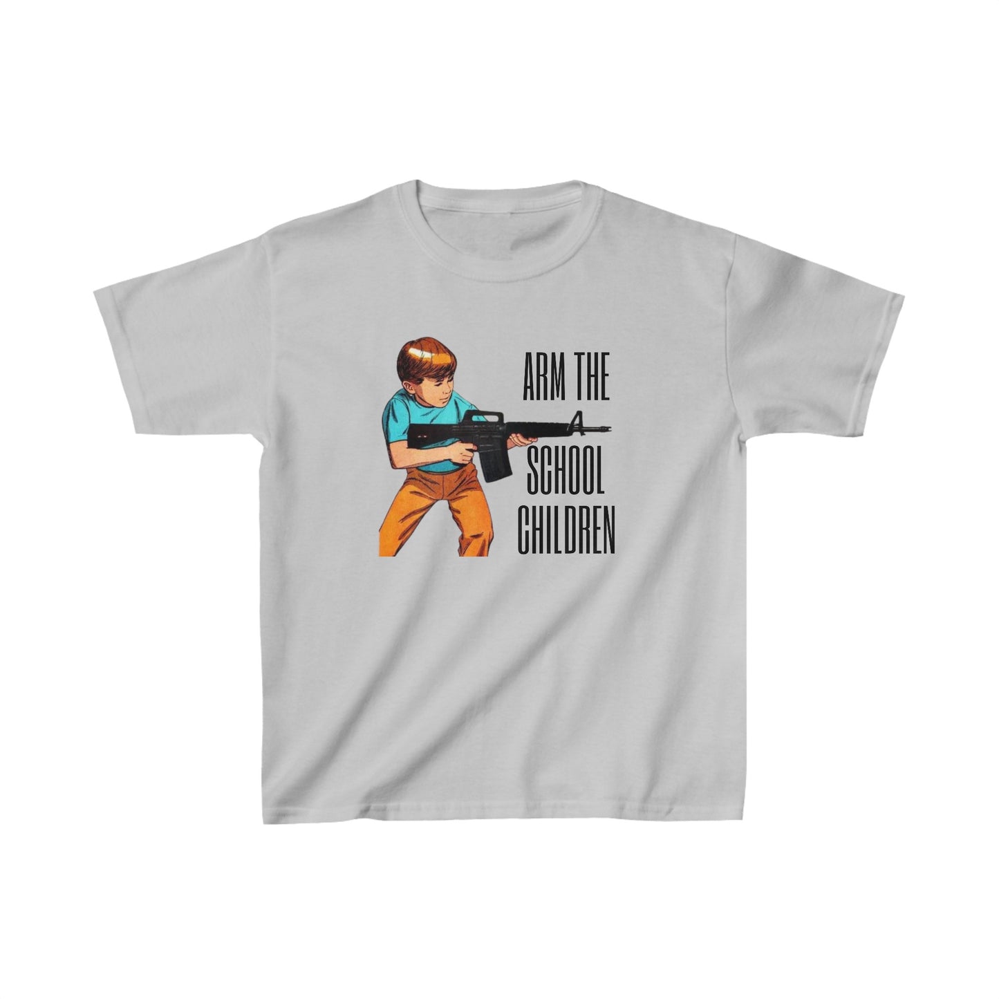 Arm The Schoolchildren Kids Tee