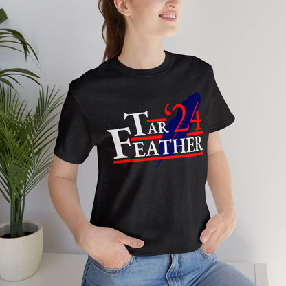 Tar/Feather 24 - Premium T-Shirt - Just $27! Shop now at Who Touched The Thermostat?