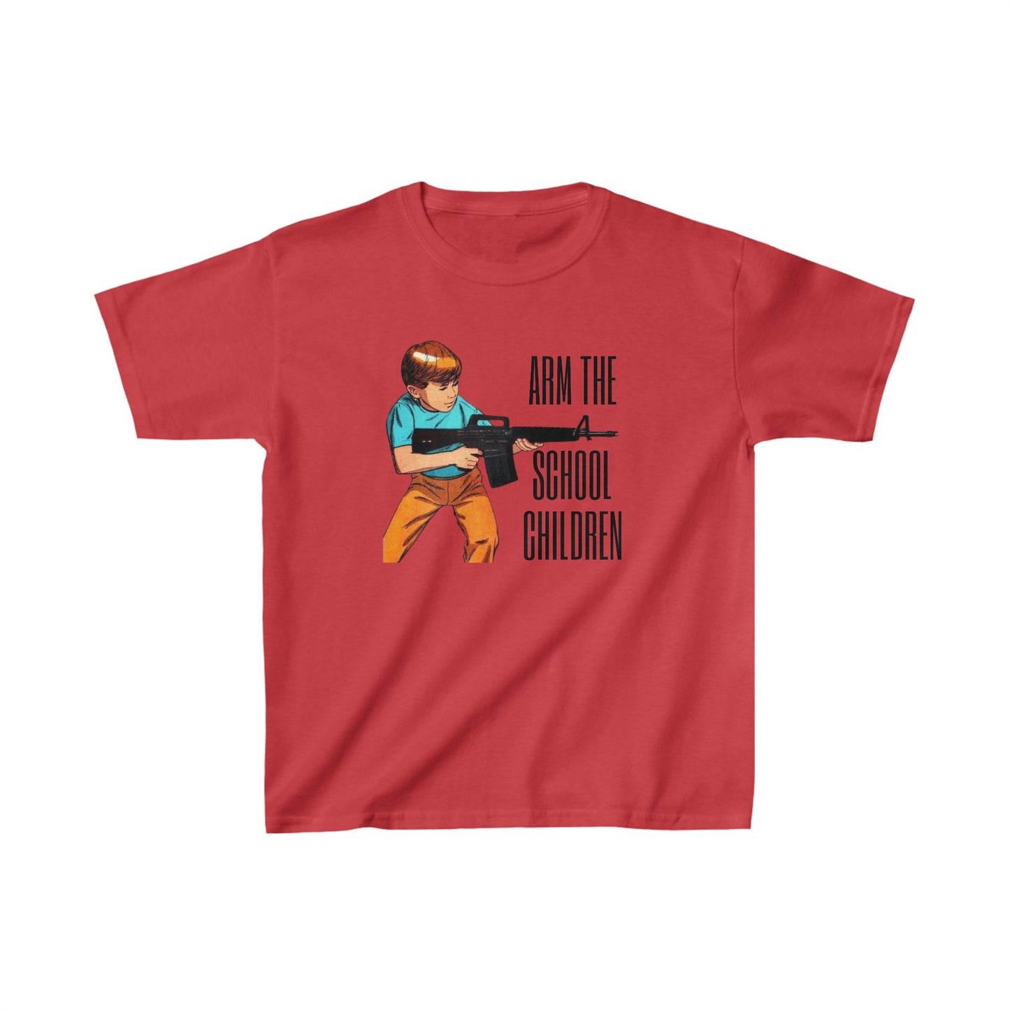 Arm The Schoolchildren Kids Tee