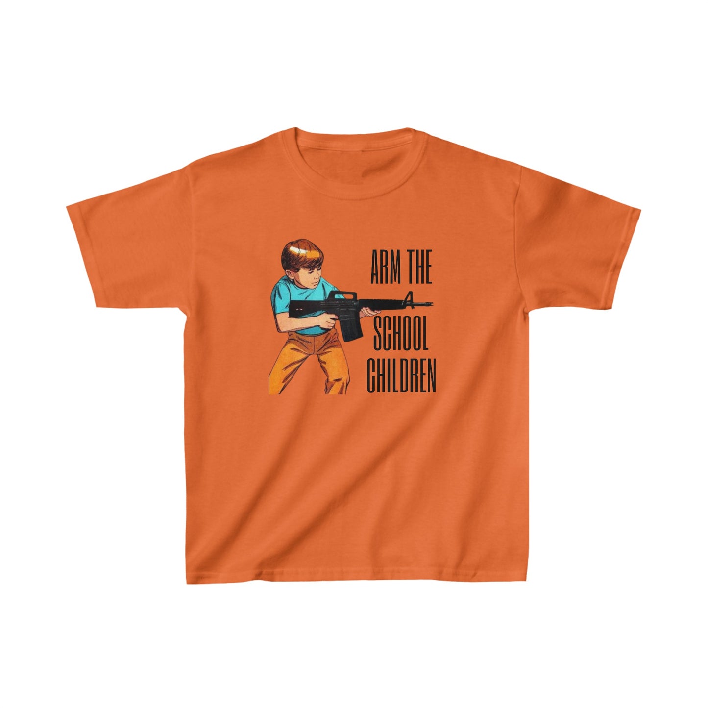 Arm The Schoolchildren Kids Tee