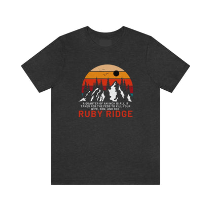 Ruby Ridge - Premium T-Shirt - Just $27! Shop now at Who Touched The Thermostat?