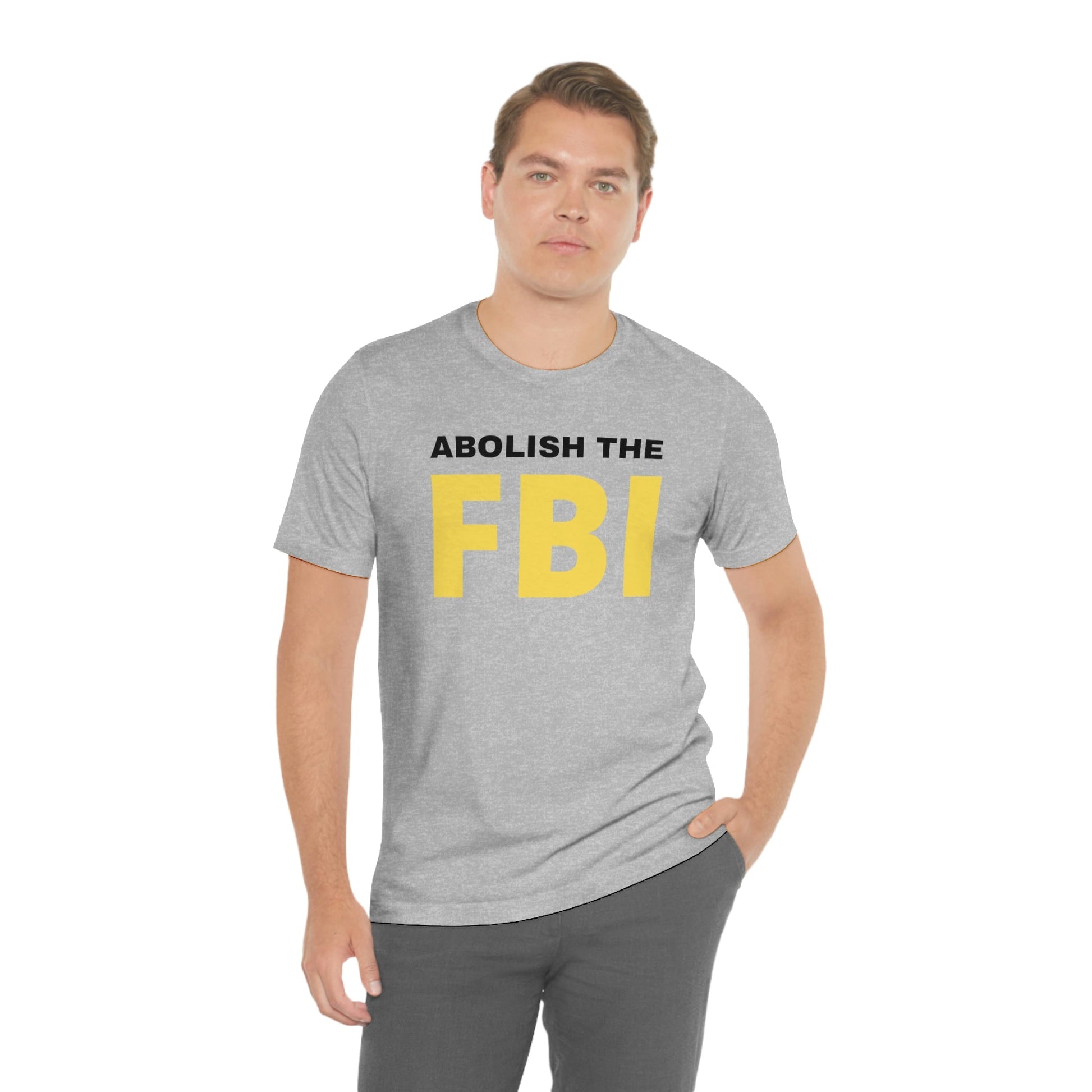 Abolish the FBI - Premium T-Shirt - Just $27! Shop now at Who Touched The Thermostat?