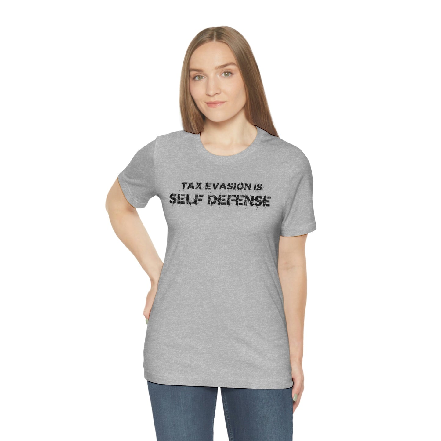 Tax Evasion is Self Defense - Premium T-Shirt - Just $27! Shop now at Who Touched The Thermostat?