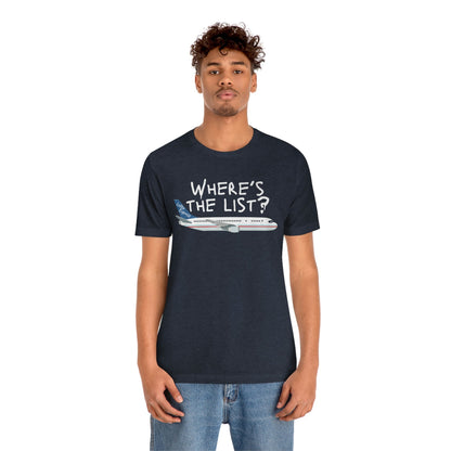 The List - Premium T-Shirt - Just $27! Shop now at Who Touched The Thermostat?