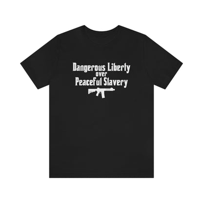 Dangerous Liberty - Premium T-Shirt - Just $27! Shop now at Who Touched The Thermostat?