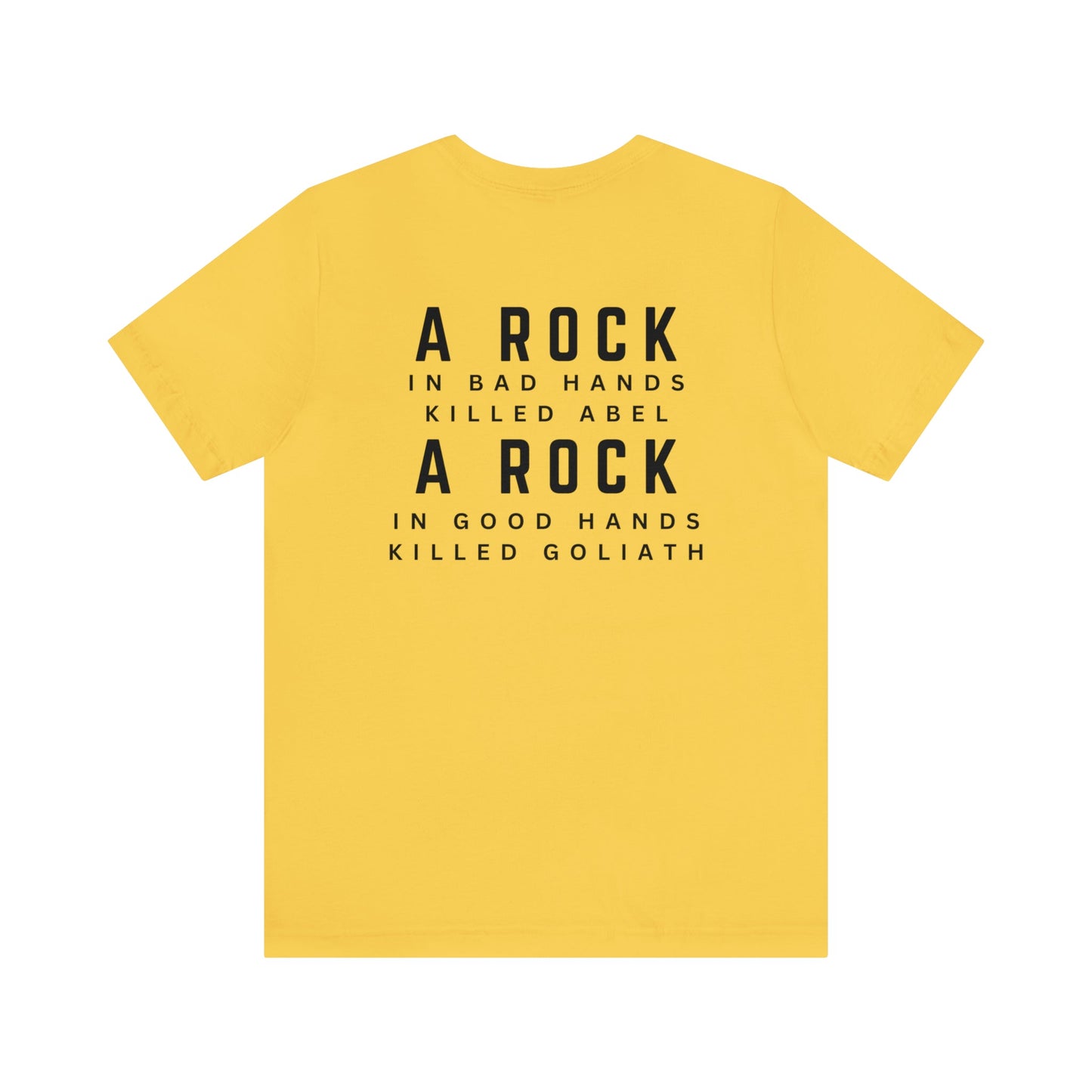 More Good Guys With Rocks - Premium T-Shirt - Just $30! Shop now at Who Touched The Thermostat?