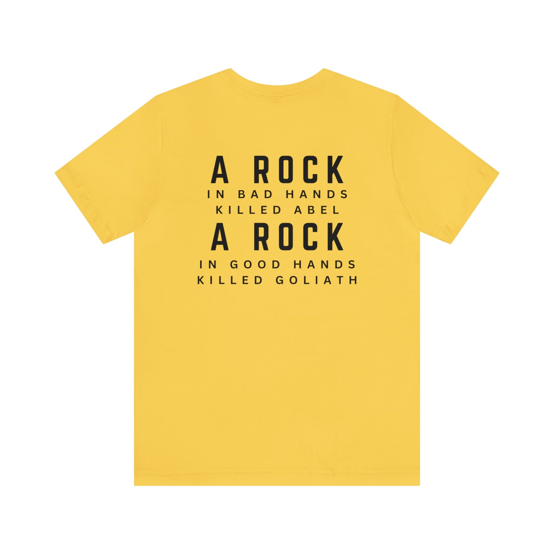 More Good Guys With Rocks - Premium T-Shirt - Just $30! Shop now at Who Touched The Thermostat?