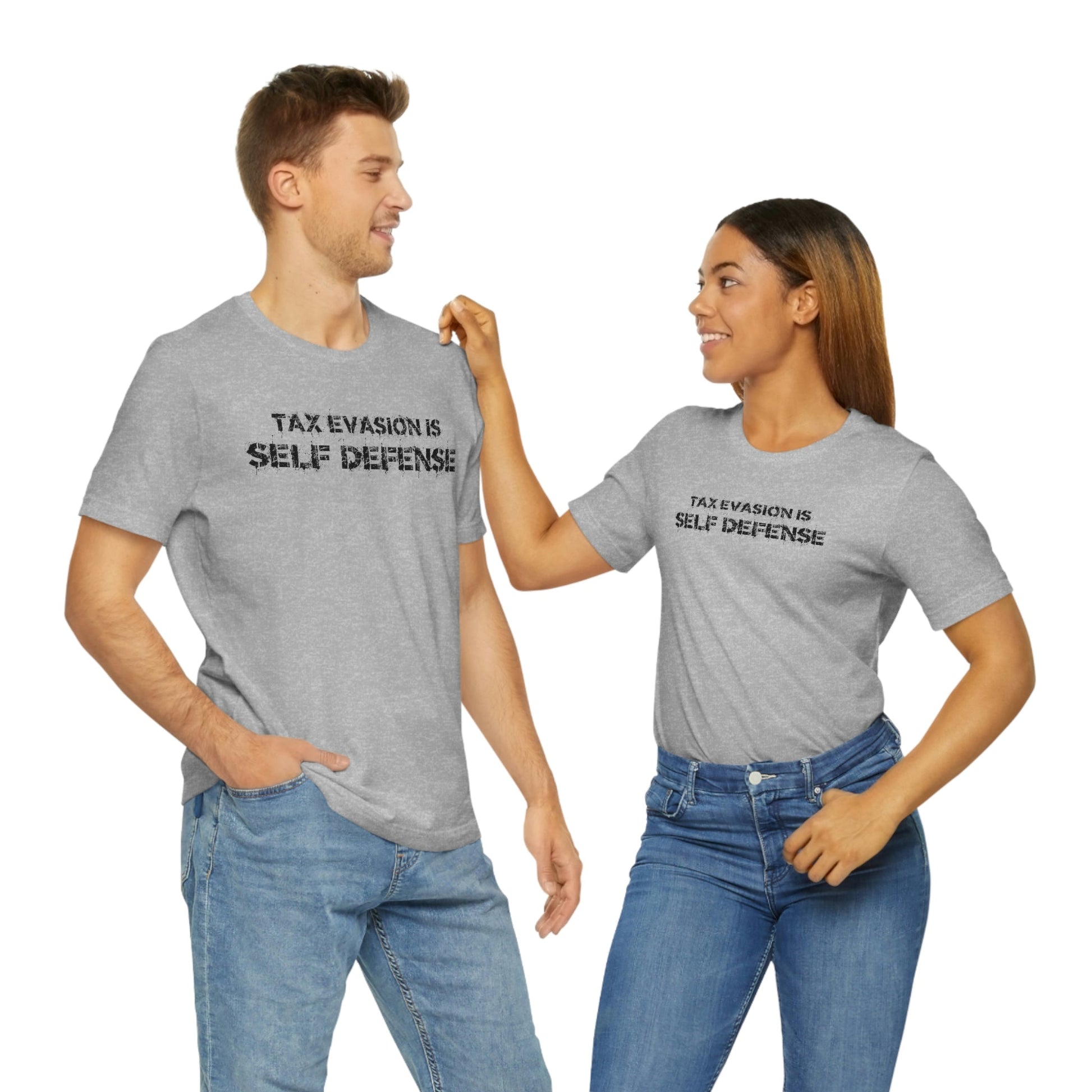 Tax Evasion is Self Defense - Premium T-Shirt - Just $27! Shop now at Who Touched The Thermostat?