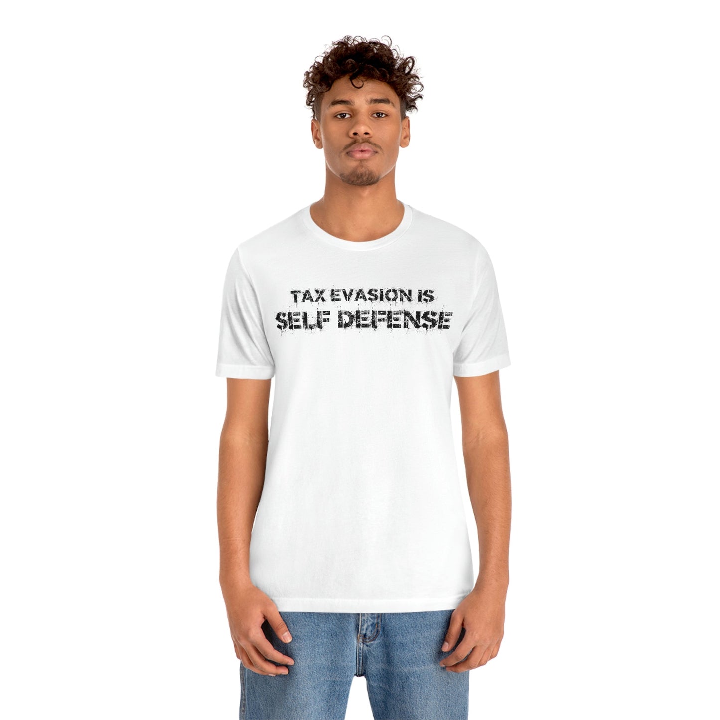 Tax Evasion is Self Defense - Premium T-Shirt - Just $27! Shop now at Who Touched The Thermostat?