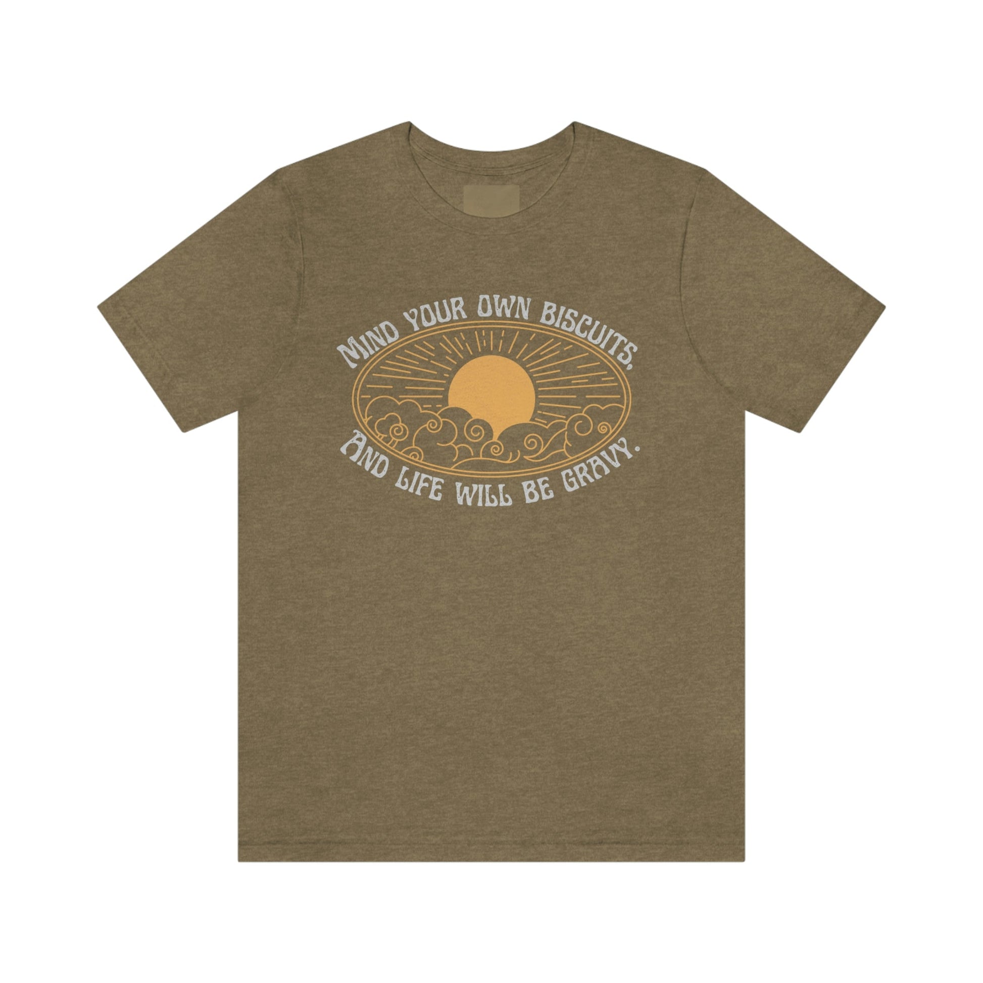 Mind Your Own Biscuits - Premium T-Shirt - Just $27! Shop now at Who Touched The Thermostat?