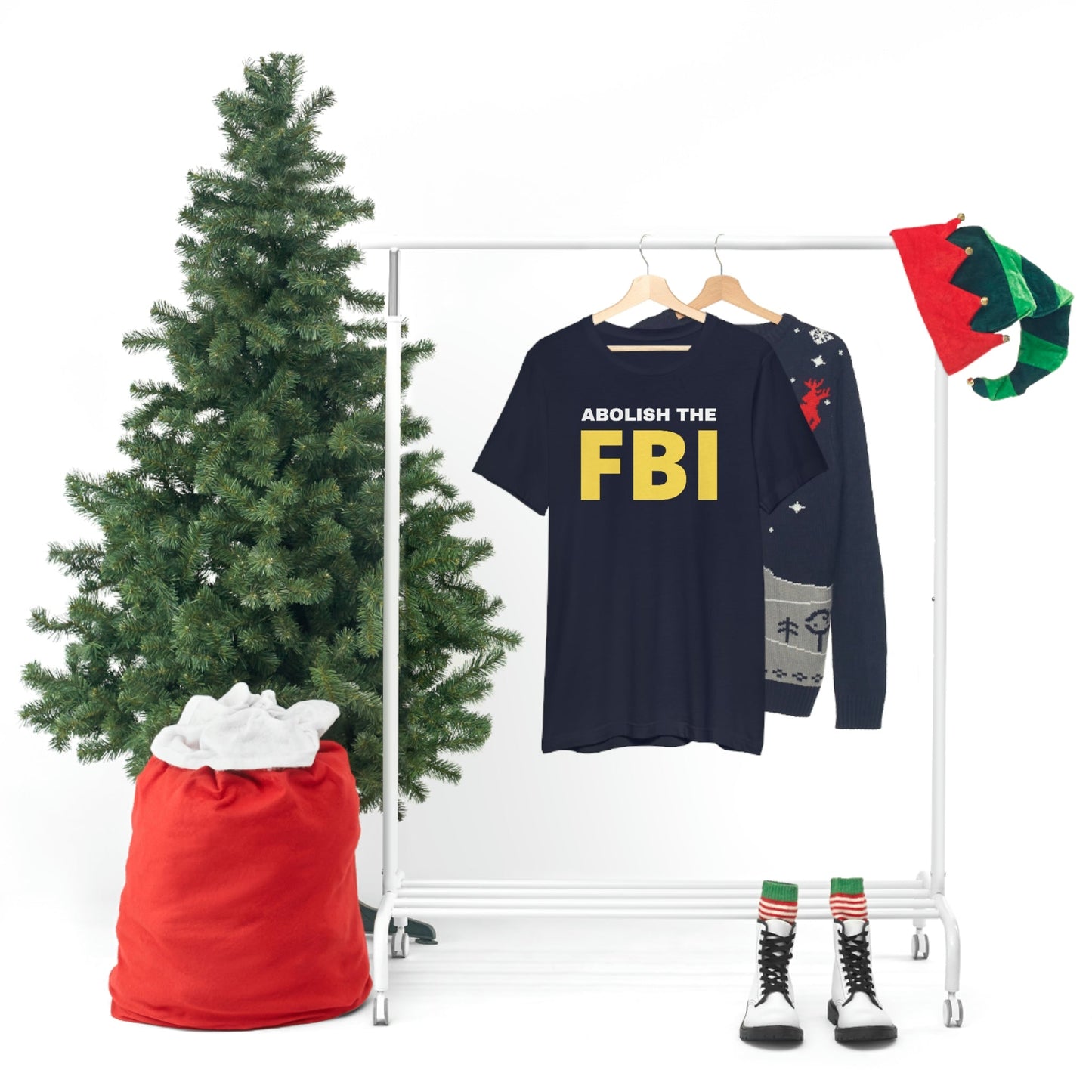 Abolish the FBI - Premium T-Shirt - Just $27! Shop now at Who Touched The Thermostat?