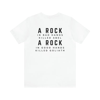 More Good Guys With Rocks - Premium T-Shirt - Just $30! Shop now at Who Touched The Thermostat?