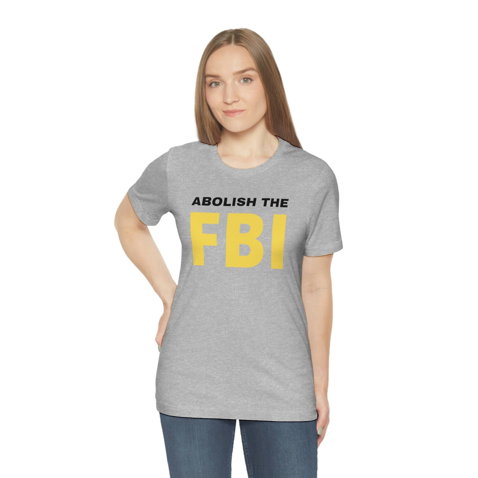 Abolish the FBI - Premium T-Shirt - Just $27! Shop now at Who Touched The Thermostat?