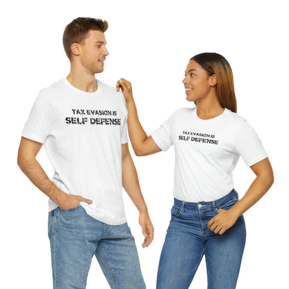 Tax Evasion is Self Defense - Premium T-Shirt - Just $27! Shop now at Who Touched The Thermostat?