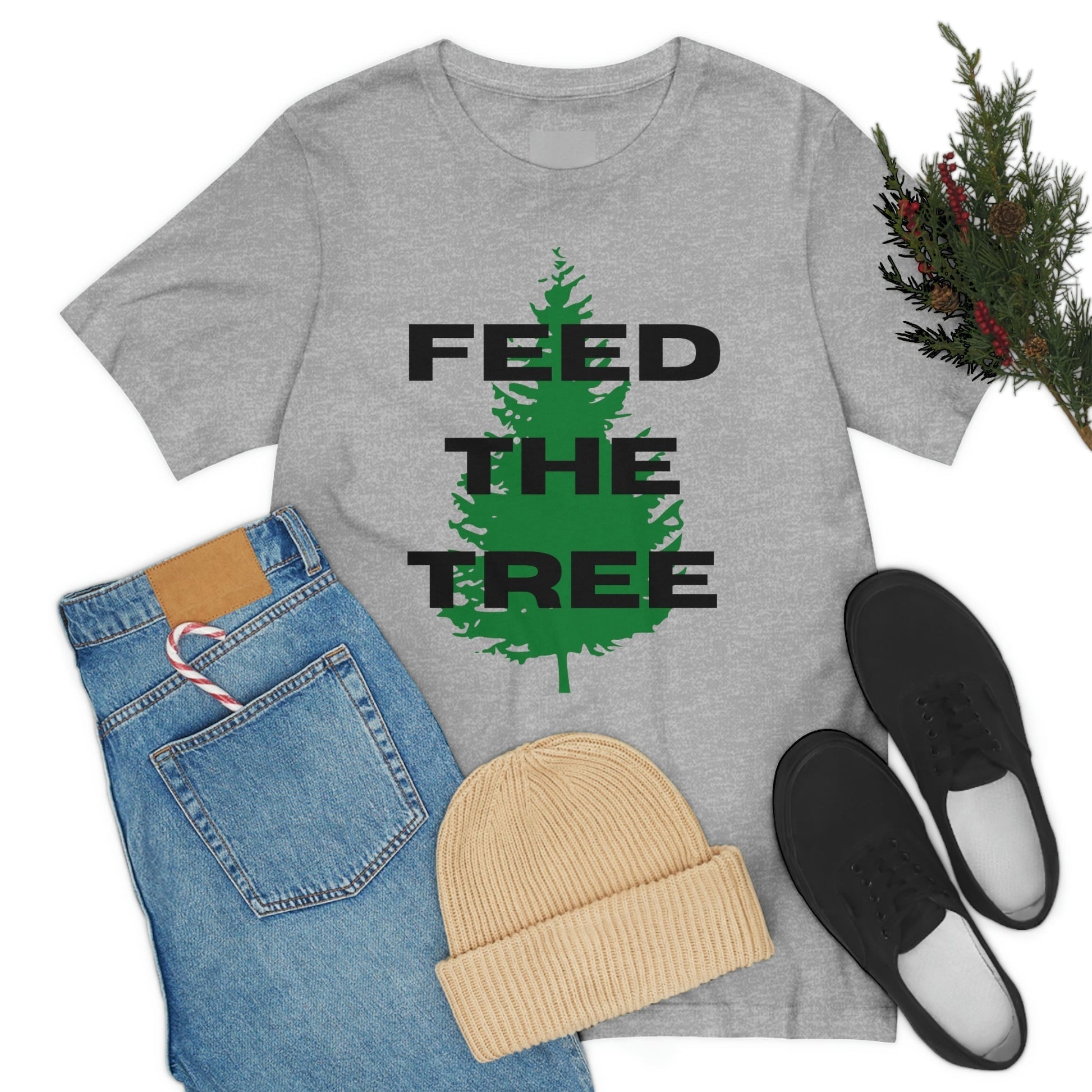 Feed the Tree - Premium T-Shirt - Just $27! Shop now at Who Touched The Thermostat?