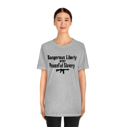 Dangerous Liberty - Premium T-Shirt - Just $27! Shop now at Who Touched The Thermostat?