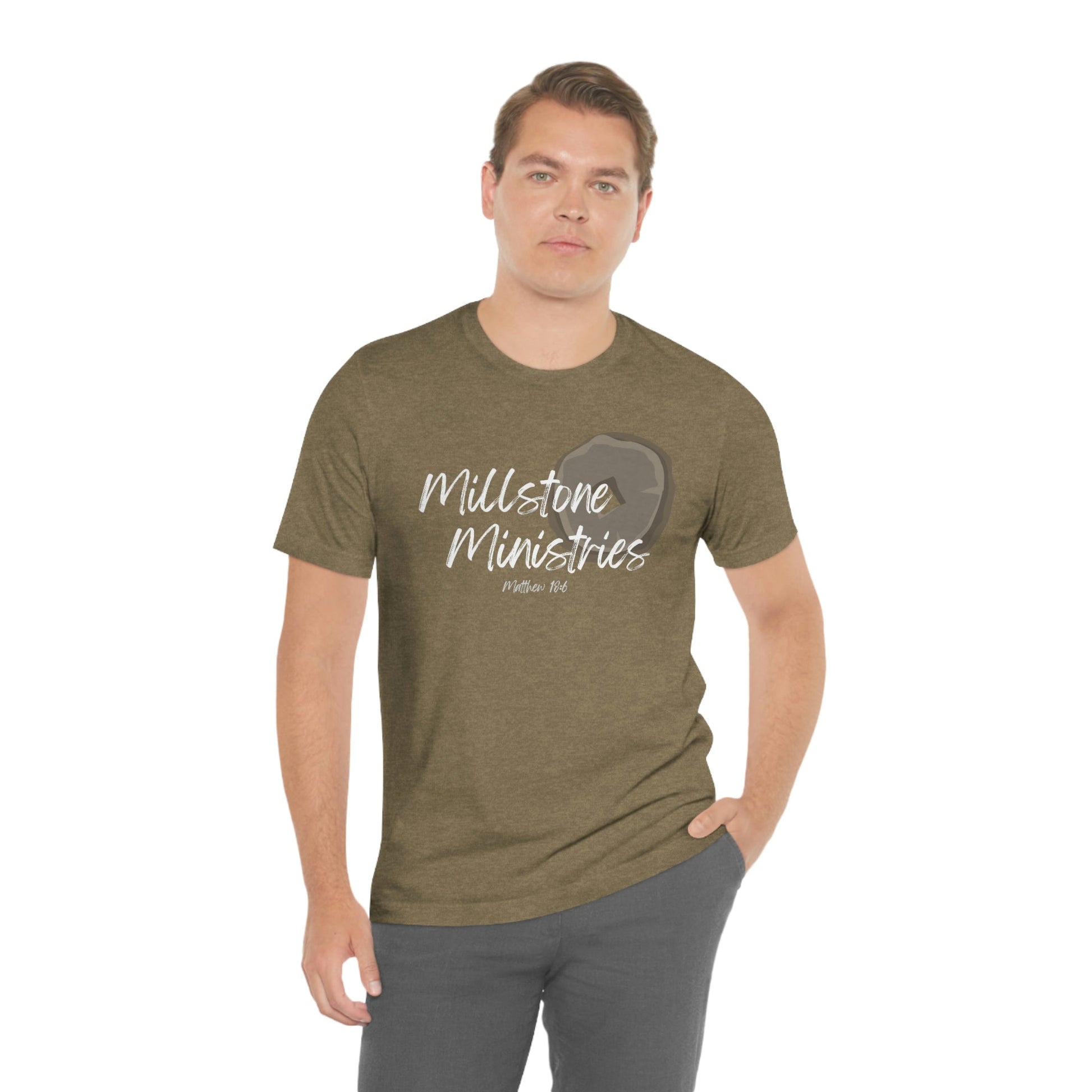 Millstone Ministries - Premium T-Shirt - Just $27! Shop now at Who Touched The Thermostat?