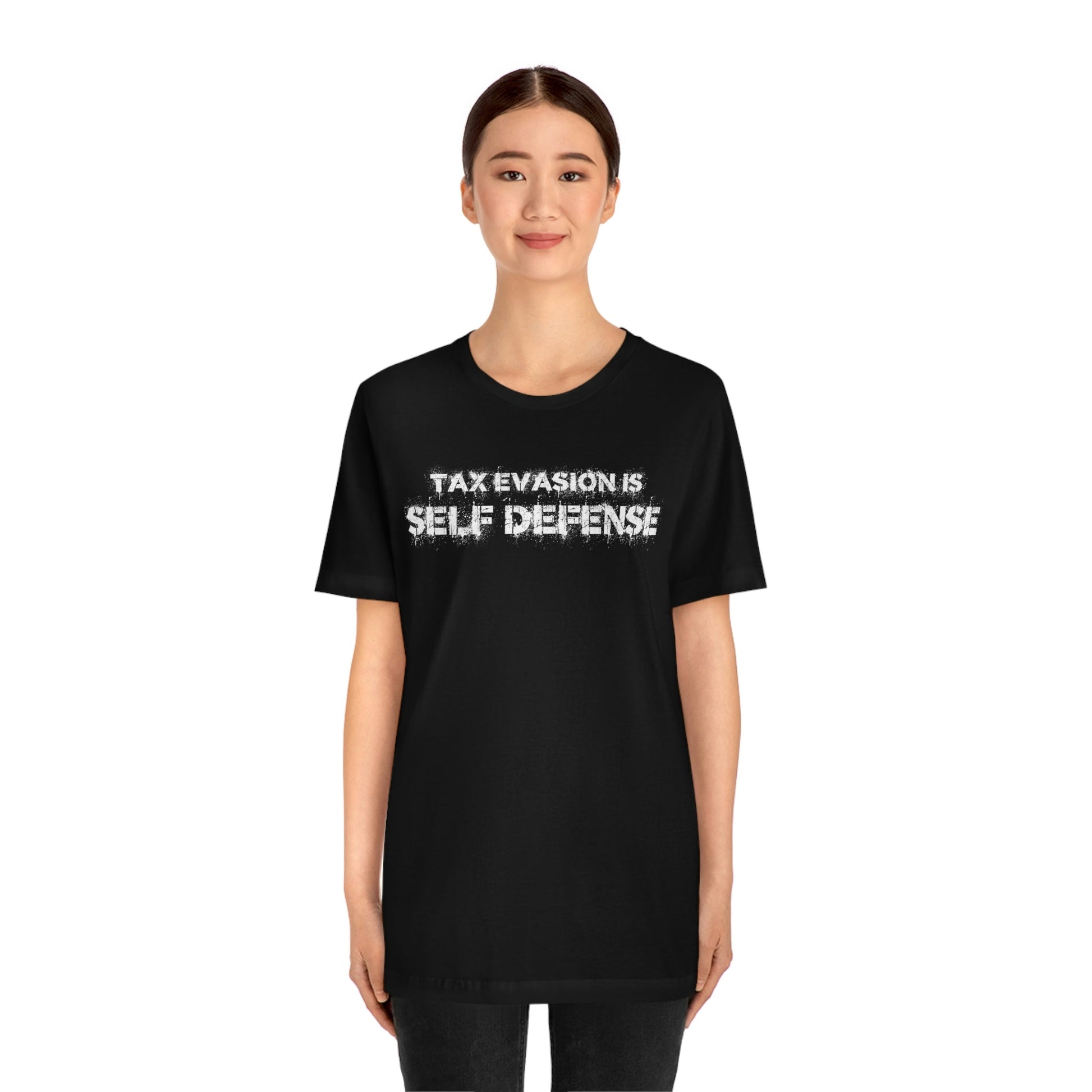 Tax Evasion is Self Defense - Premium T-Shirt - Just $27! Shop now at Who Touched The Thermostat?