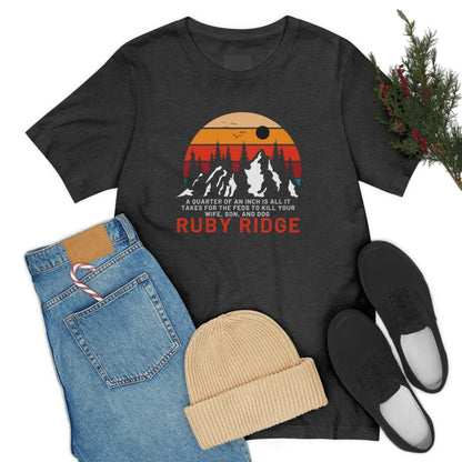 Ruby Ridge - Premium T-Shirt - Just $27! Shop now at Who Touched The Thermostat?