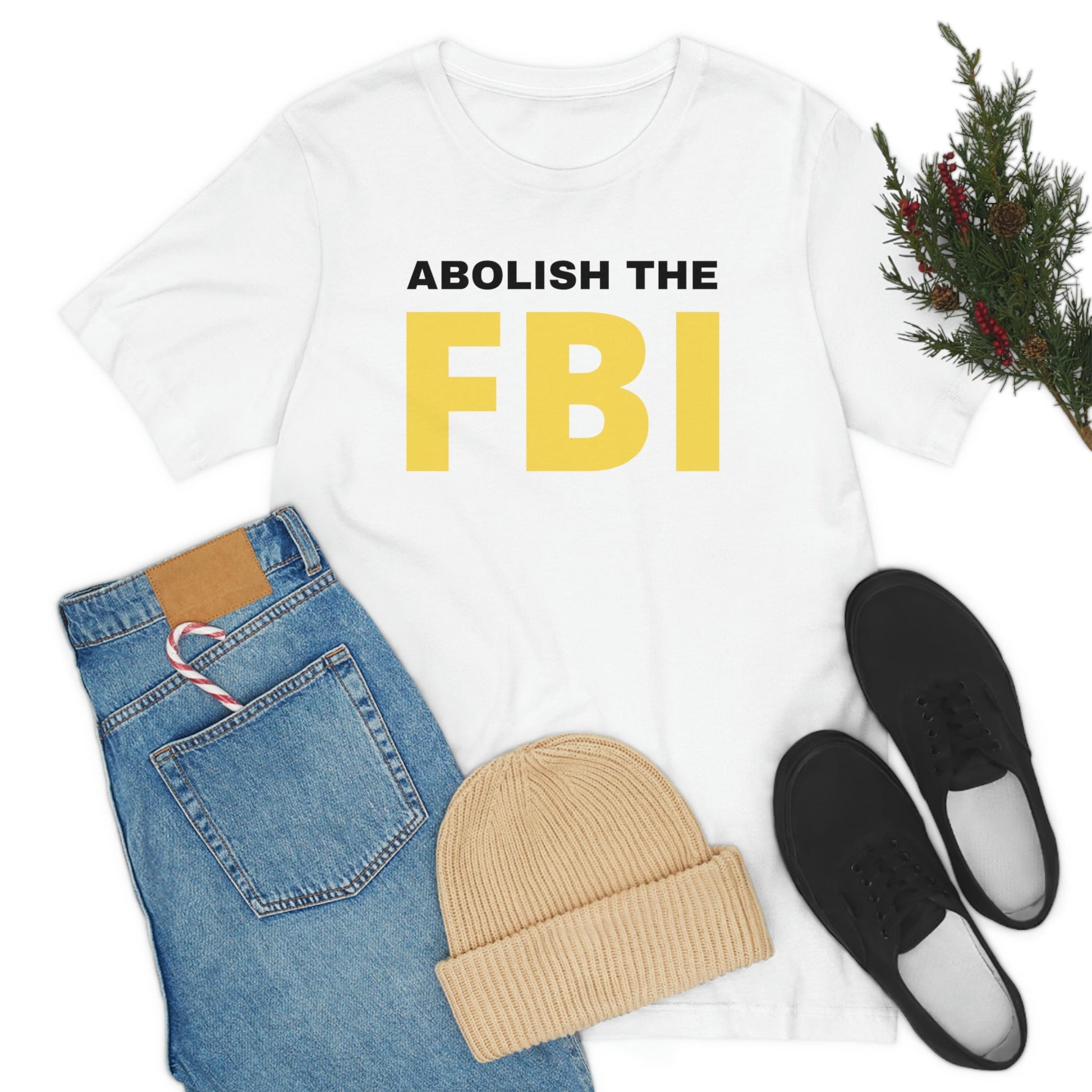 Abolish the FBI - Premium T-Shirt - Just $27! Shop now at Who Touched The Thermostat?