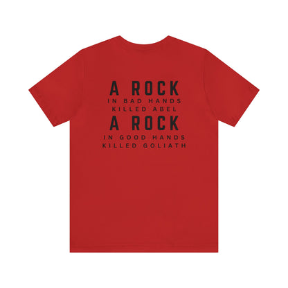 More Good Guys With Rocks - Premium T-Shirt - Just $30! Shop now at Who Touched The Thermostat?