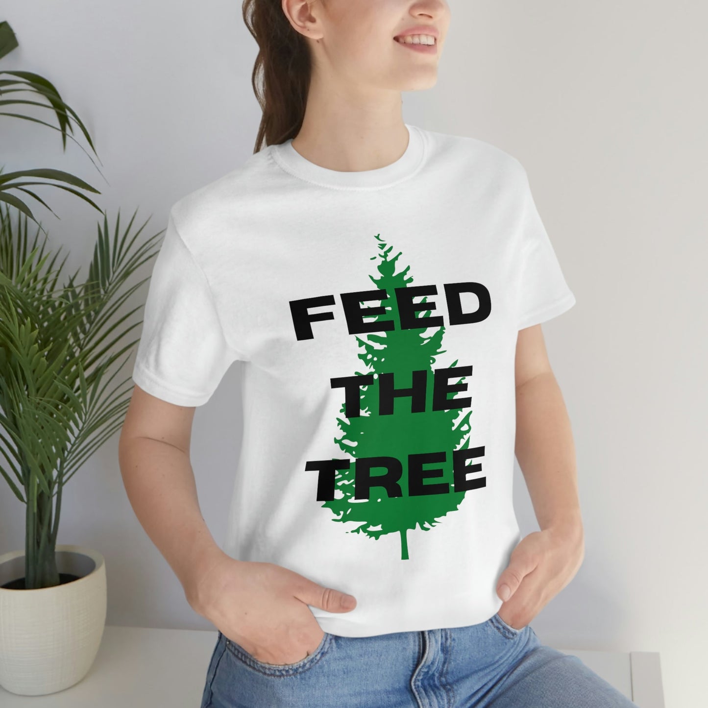 Feed the Tree - Premium T-Shirt - Just $27! Shop now at Who Touched The Thermostat?