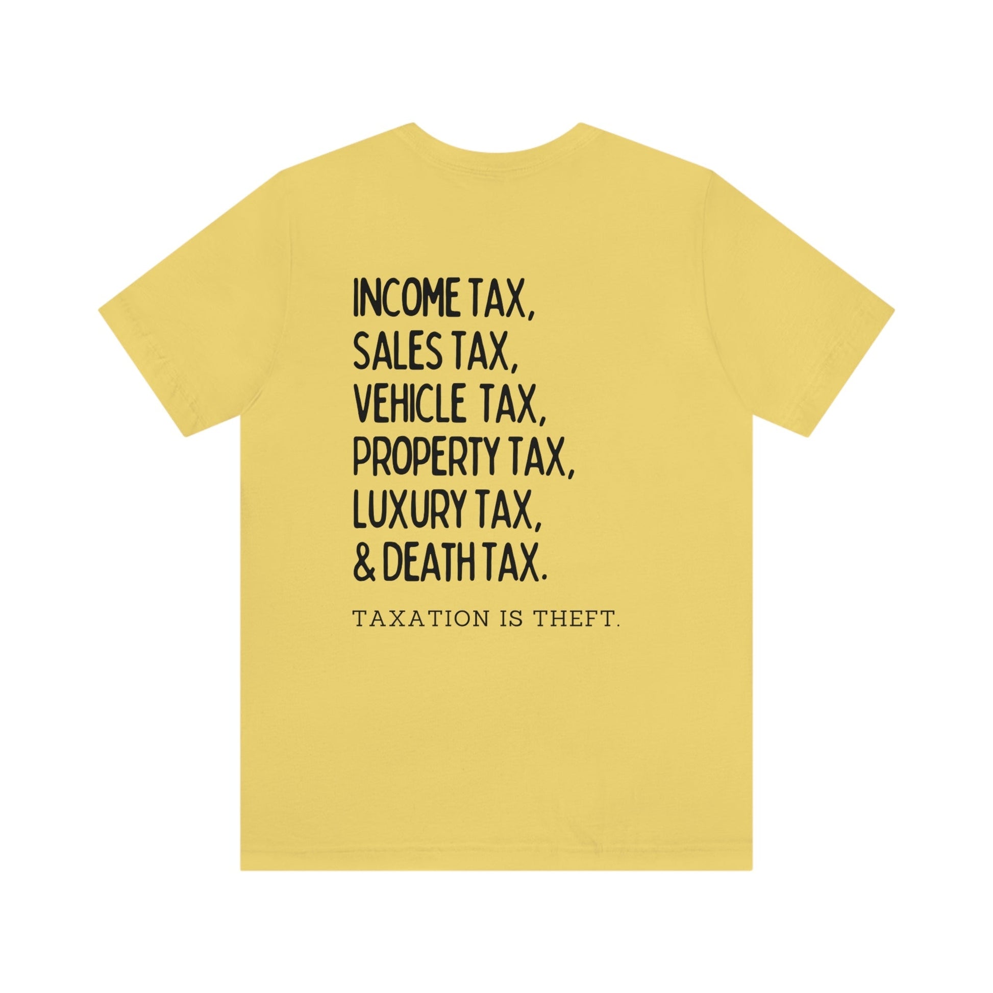 Taxes - Premium T-Shirt - Just $30! Shop now at Who Touched The Thermostat?