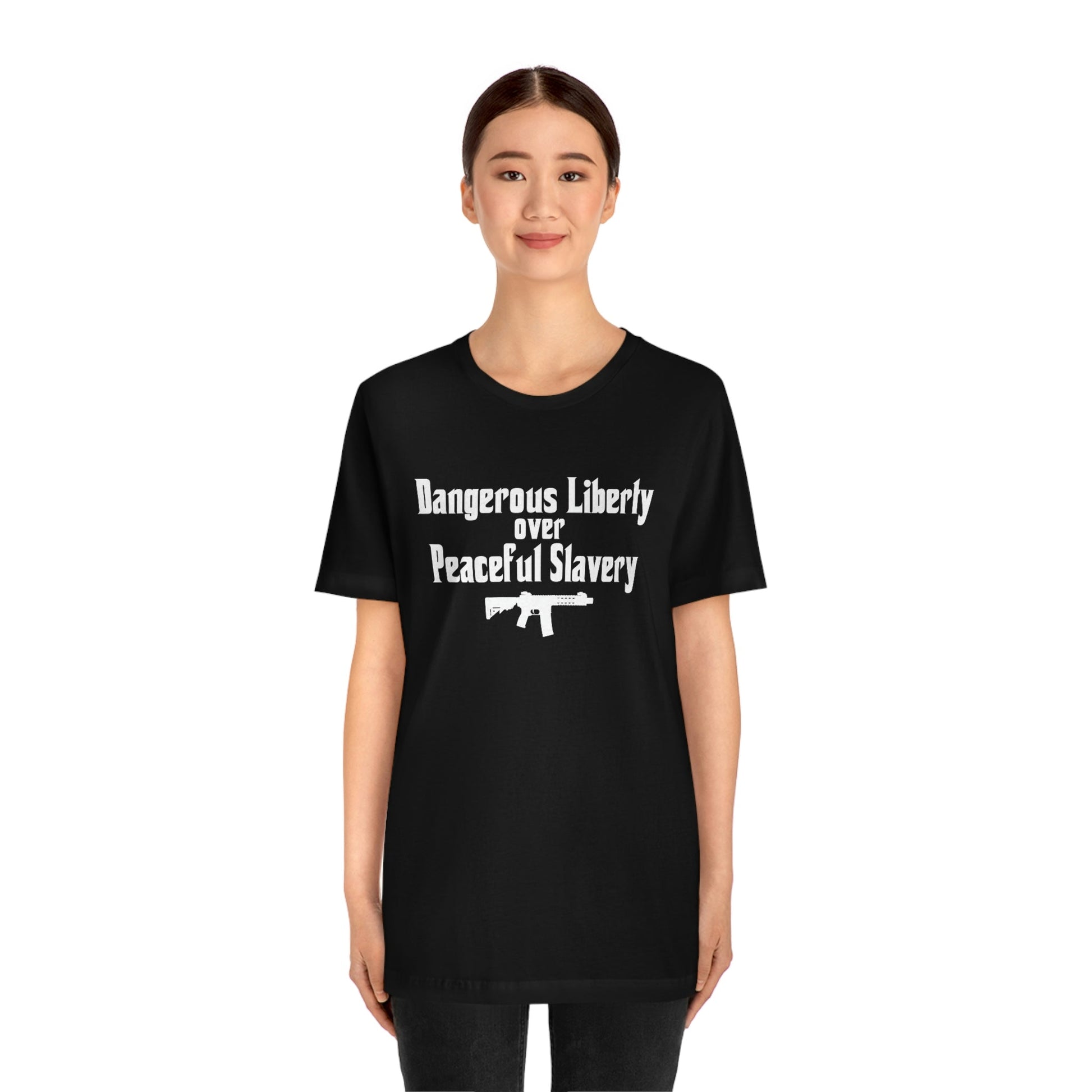 Dangerous Liberty - Premium T-Shirt - Just $27! Shop now at Who Touched The Thermostat?