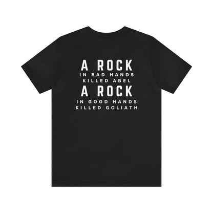 More Good Guys With Rocks - Premium T-Shirt - Just $30! Shop now at Who Touched The Thermostat?