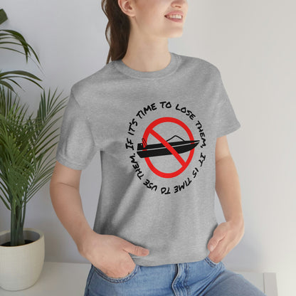 No Boating Accidents - Premium T-Shirt - Just $27! Shop now at Who Touched The Thermostat?
